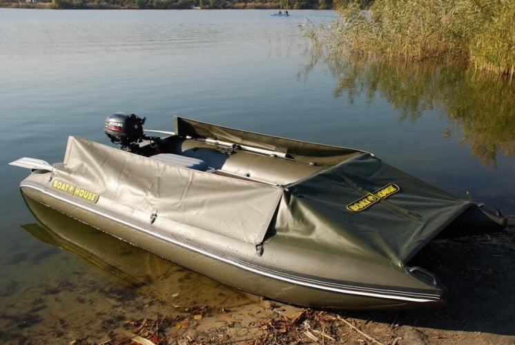 Inflatable Boat Pontoon Catamaran BoatHouse SF395