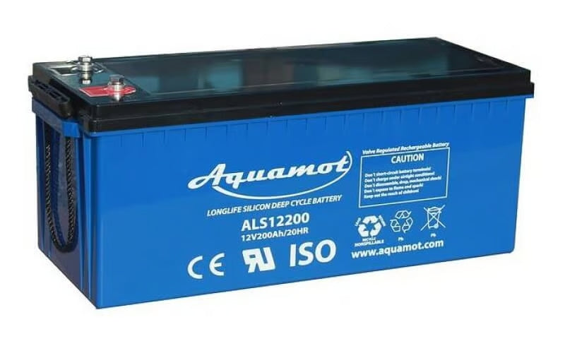 Aquamot AGM Deep-Cycle Battery 200 Ah 12V