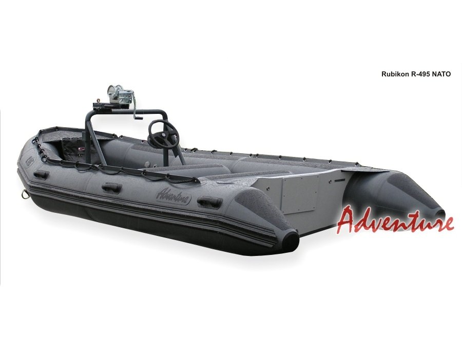 Professional Inflatable Boat Adventure Rubicon R-495