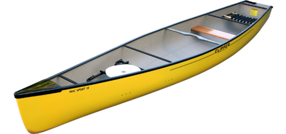 Canoe Clipper Mac Sport 18' Square-Stern