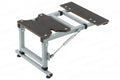 Folding support for achair in Navigator inflatable boat