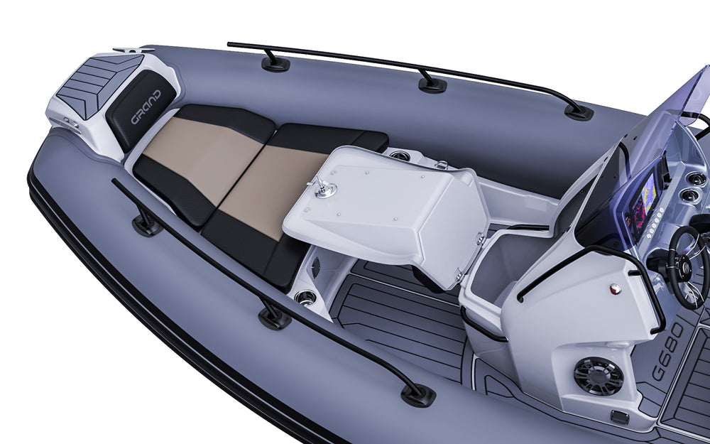 Rigid Inflatable Boat Grand Golden Line G680
