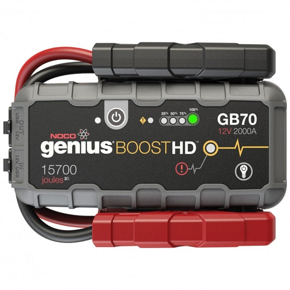 GB70 Noco Boost HD 12V 2000A Li-Ion Jump Starter