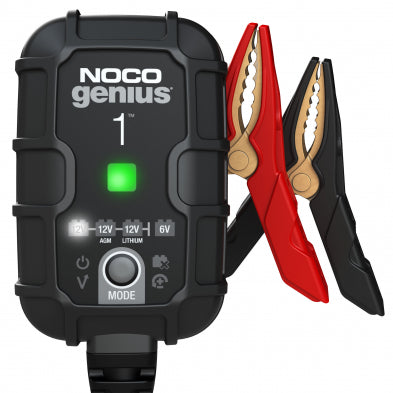 GENIUS1 Genius 6/12V 1A Smart Charger for Pb and Lithium