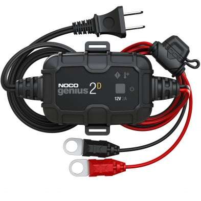 GENIUS2D Genius 12V 2A Direct Mount Smart Charger Maintainer for Pb