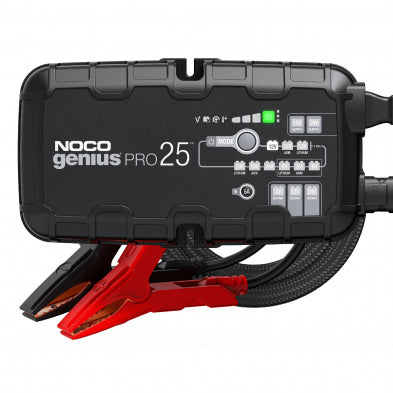GENIUSPRO25 GeniusPRO 6/12/24V 25/25/12.5A Smart Charger