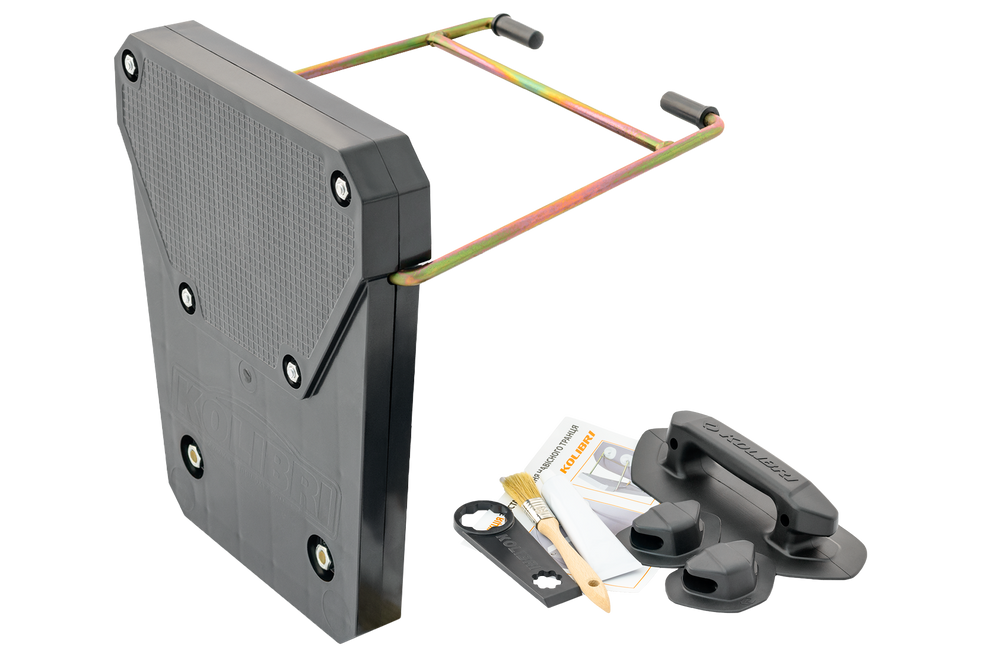 Hinge transom for Kolibri Inflatable Boat with mounting