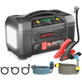 Jump Starter with Pressure Washer Air Compressor LOKITHOR AW401 2500Amp