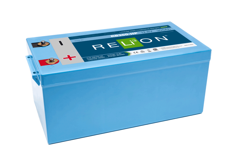 RELiON RB300-HP Deep Cycle Lithium Battery 12V 300Ah