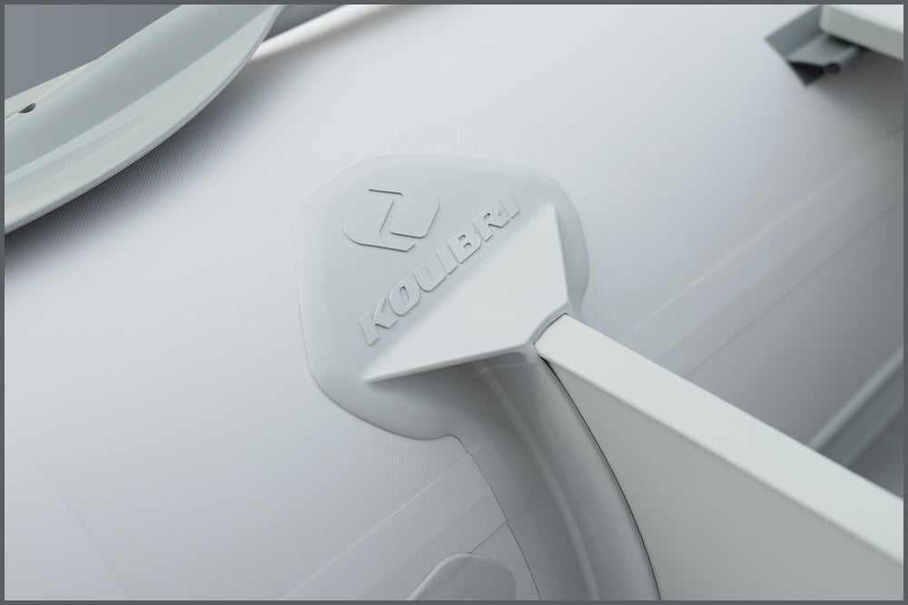 Transom mounting support for Kolibri Inflatable Boat
