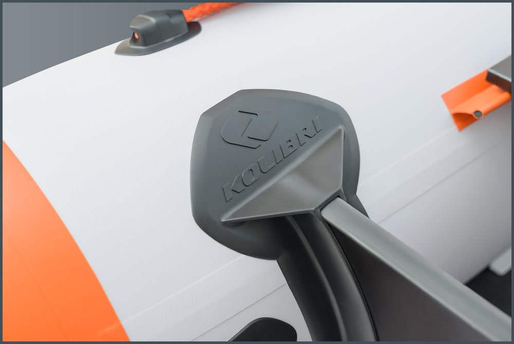 Transom mounting support for Kolibri Inflatable Boat