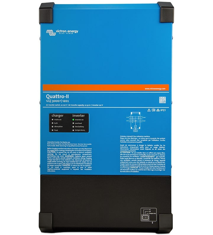 Victron Quattro-II 2x120V Inverter Charger