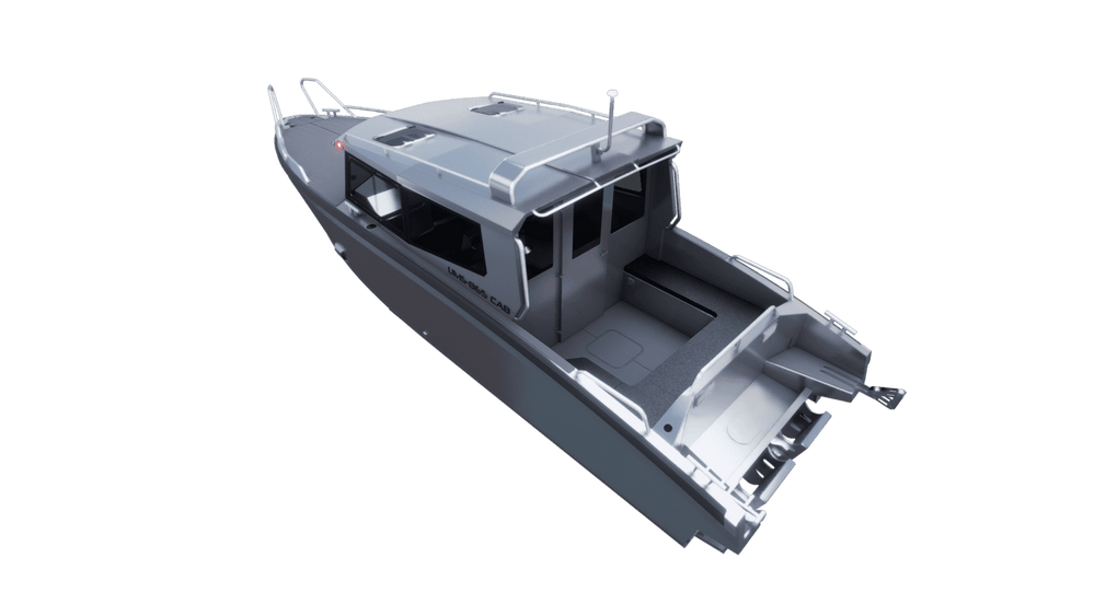 Aluminum boat UMS 865CAB 28ft
