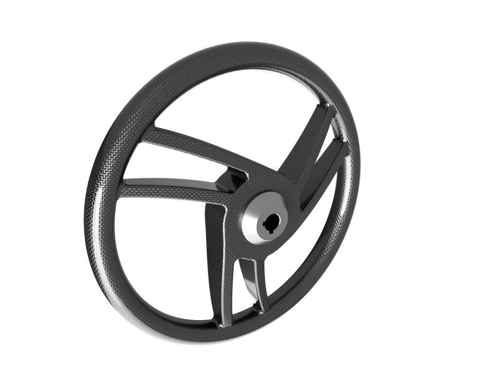 Boat steering wheel – PW Wind 350 (Carbon fiber)