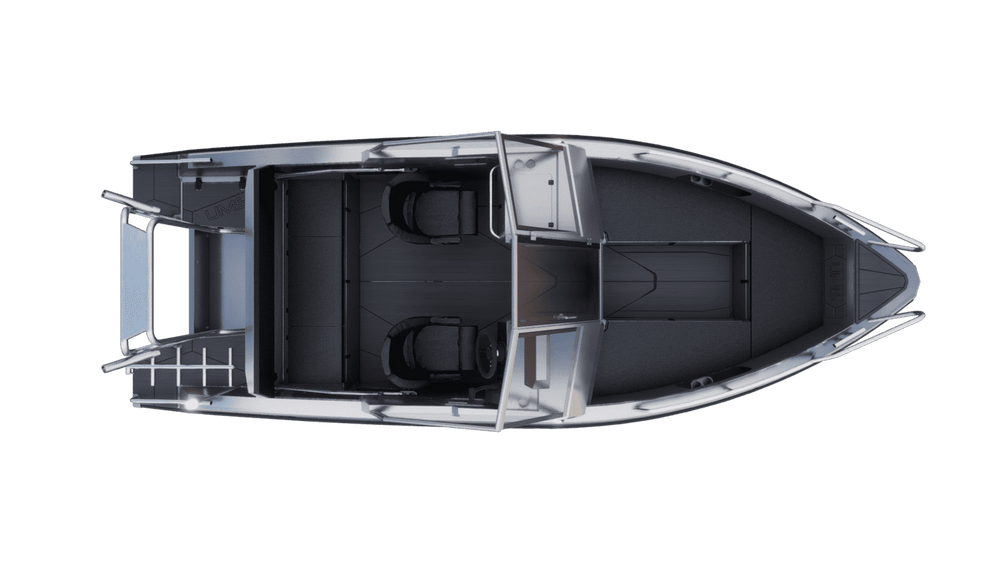 Aluminum Fishing Boat UMS 585DC 19.8ft