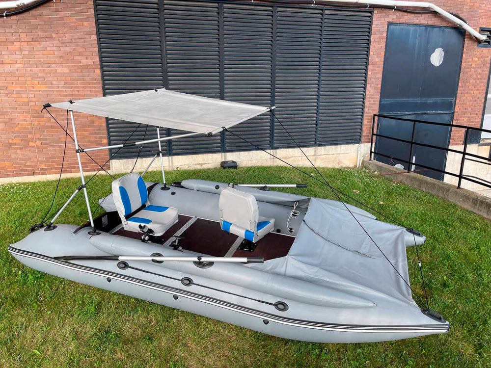 Inflatable Catamaran Pontoon BoatHouse SR390