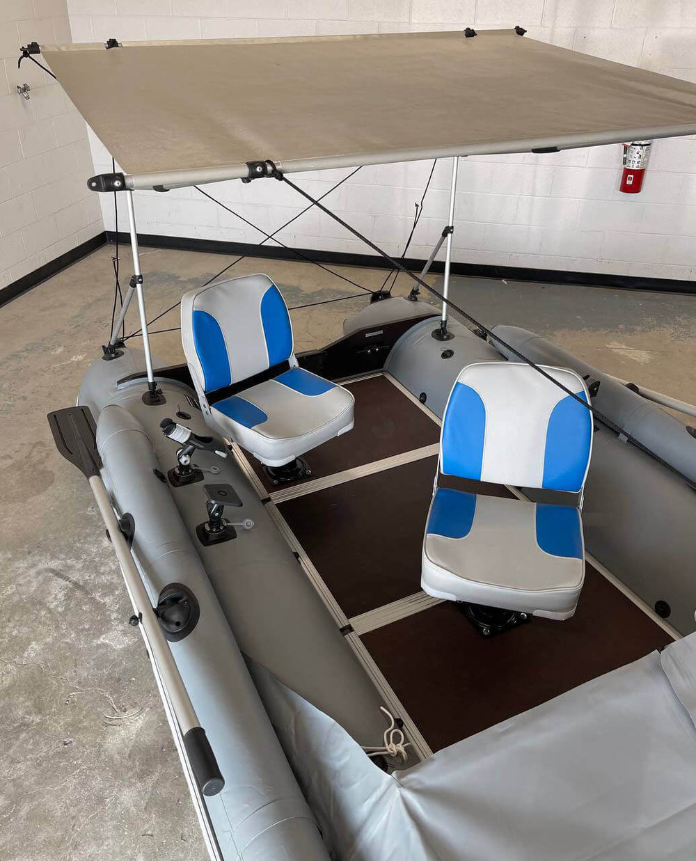 Inflatable Catamaran Pontoon BoatHouse SR390