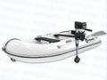 Electric Boat LP240BK and 2hp Thrustme Kicker Electric Outboard