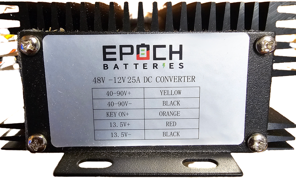 Epoch Batteries 48 to 12v Voltage Reducer