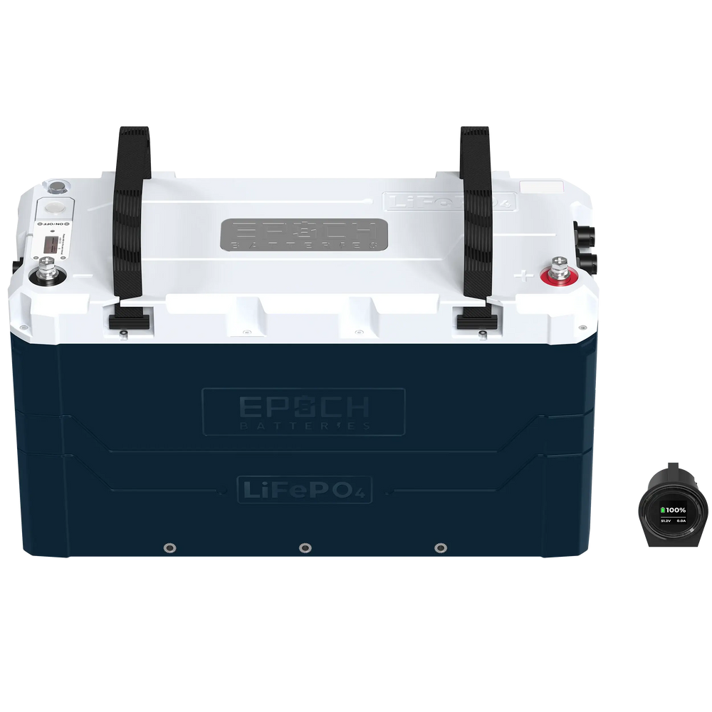 Battery Epoch 12V 460Ah LiFePO4 V2 Elite Series - Heated & Bluetooth & Victron Communication