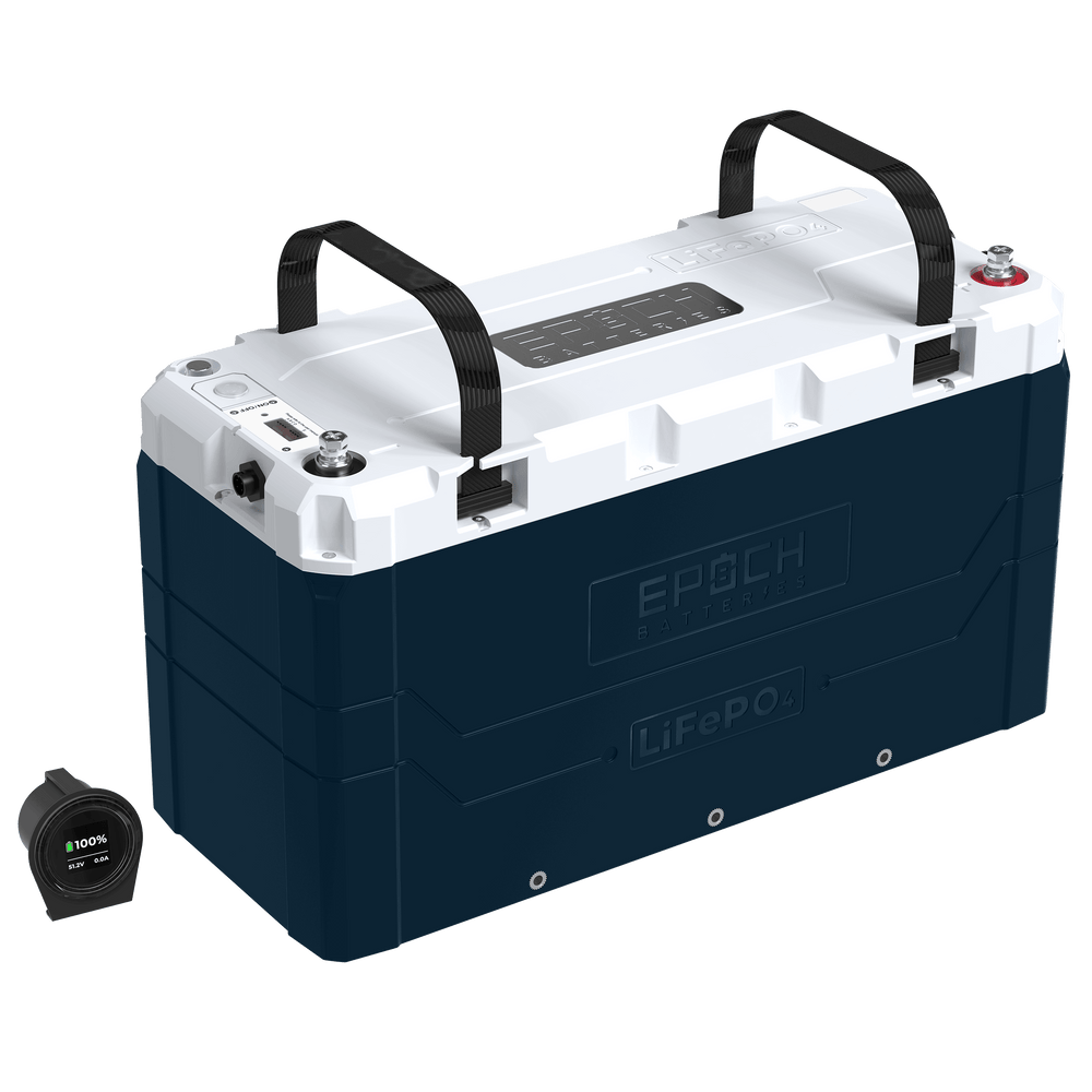 Battery Epoch 48V 100Ah LiFePO4 V2 Elite Series - Heated & Bluetooth & Victron Communication