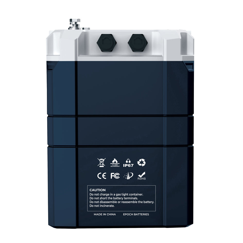 Battery Epoch 48V 100Ah LiFePO4 V2 Elite Series - Heated & Bluetooth & Victron Communication