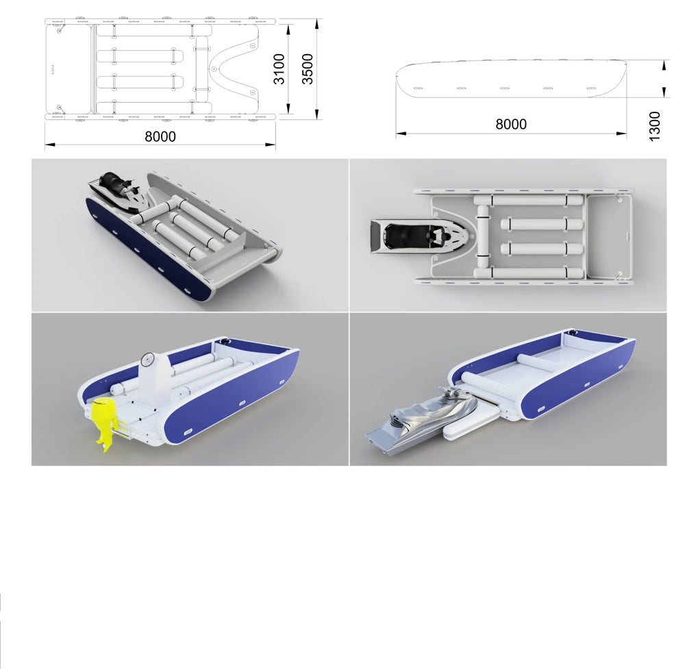 Inflatable Ferry Boat