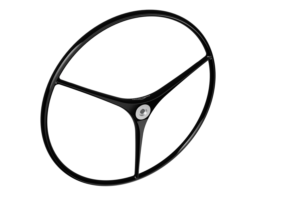Sailboat steering wheel – 3 spoke (Glass fiber)