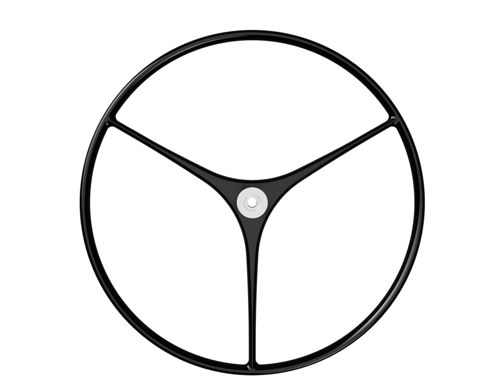 Sailboat steering wheel – 3 spoke (Glass fiber)