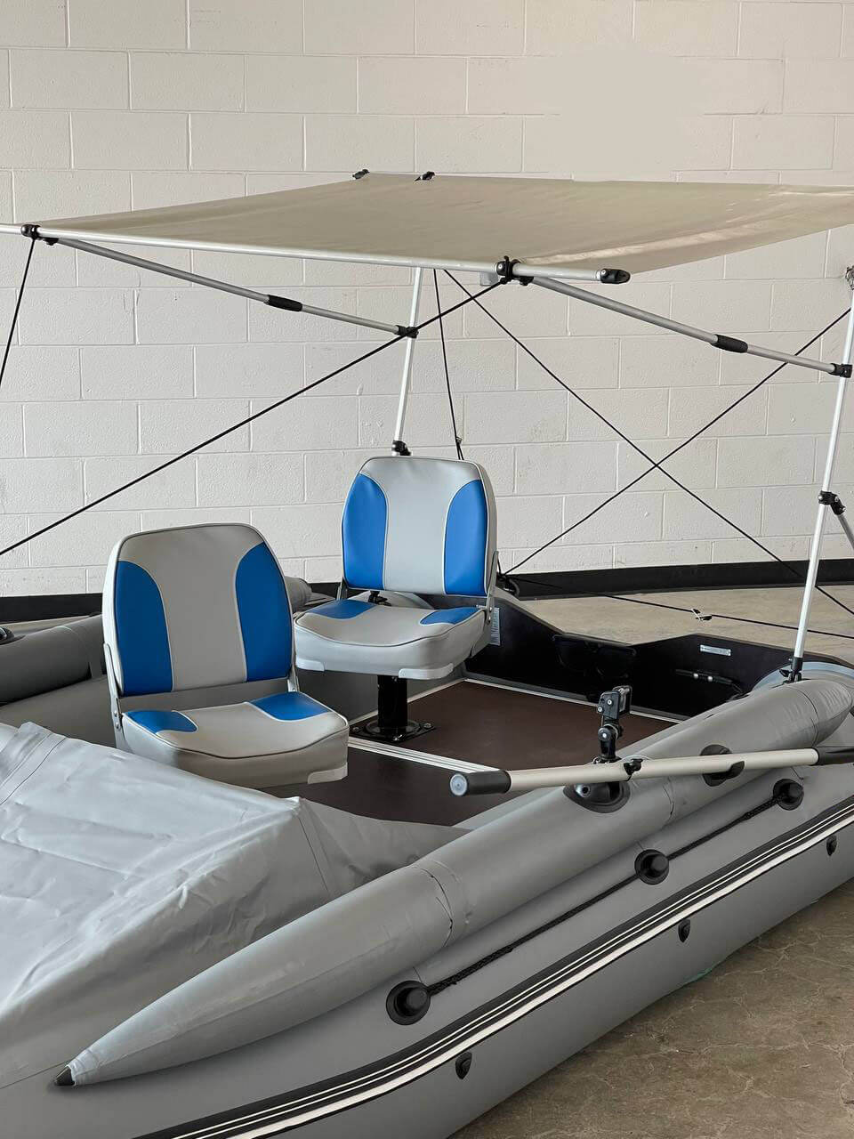 Inflatable Catamaran Pontoon BoatHouse SR390