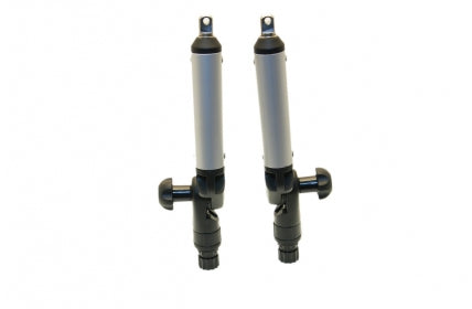 Rotatable round rail extender ND120 | 120 mm, 2 pcs