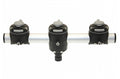 Round rail with three mounts NM350-3 | 350 mm