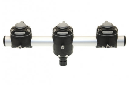 Round rail with three mounts NM350-3 | 350 mm