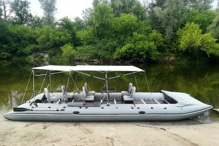 Inflatable Boat Catamaran Pontoon BoatHouse TM660 (FULL ACCESSORIES PACKAGE)