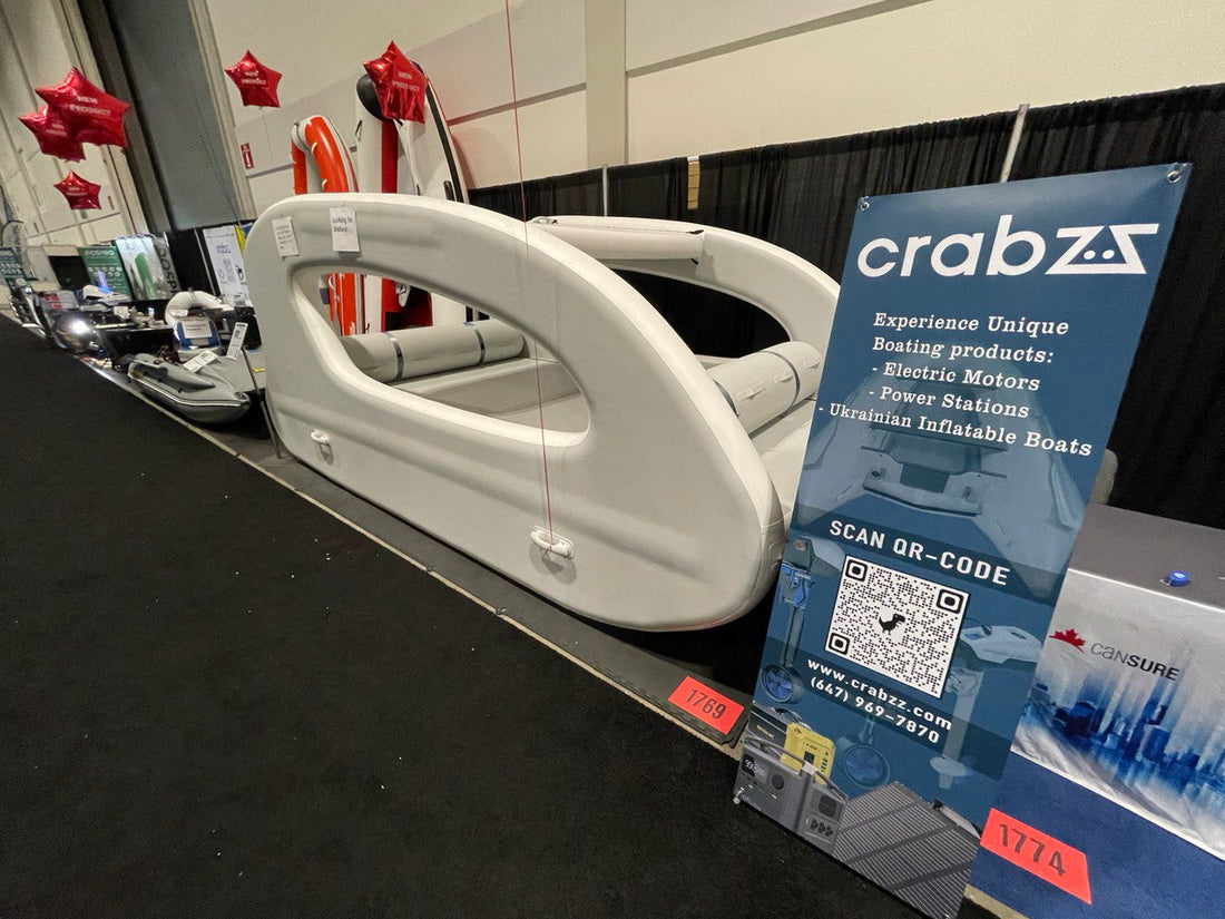Crabzz at the Toronto International Boat Show 2023