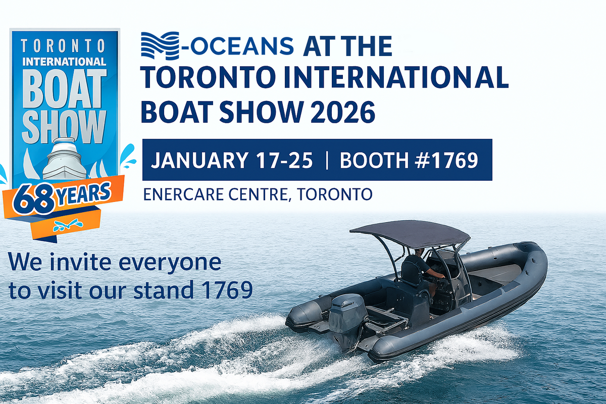 M-Oceans at the 68th Toronto International Boat Show 2026