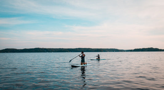 how to stand up SUP board