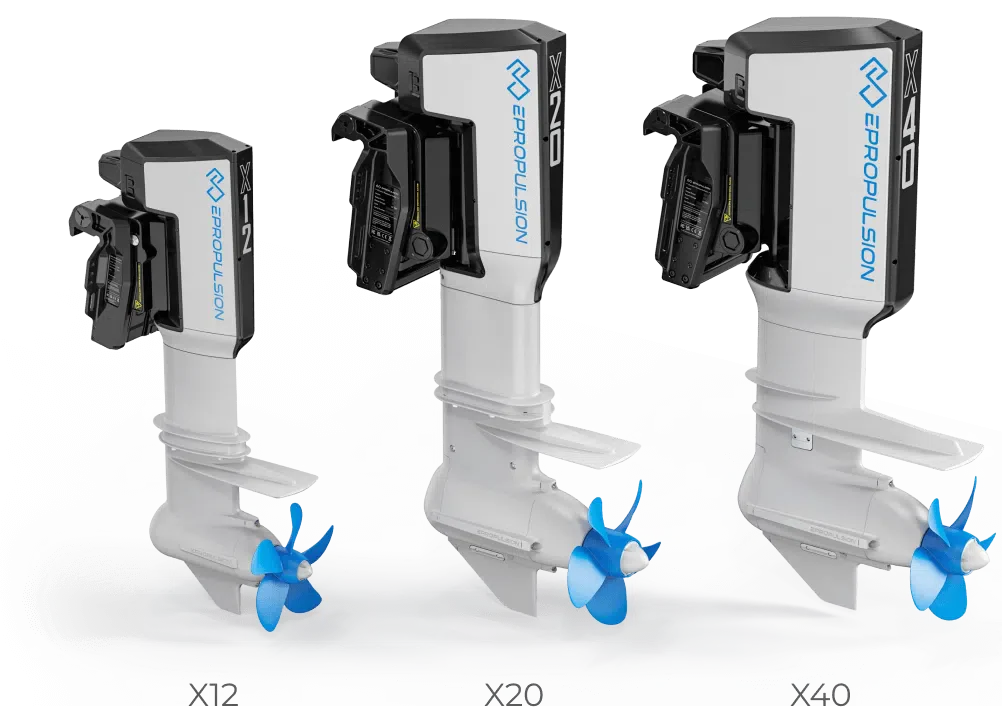 electric outboards epropulsion 20x series
