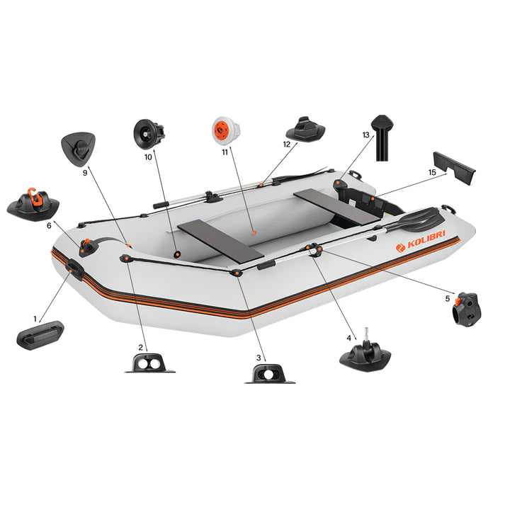 Inflatable motor boat Kolibri KM-330