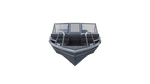 Aluminum boat UMS 545 DC 18ft (Front view)