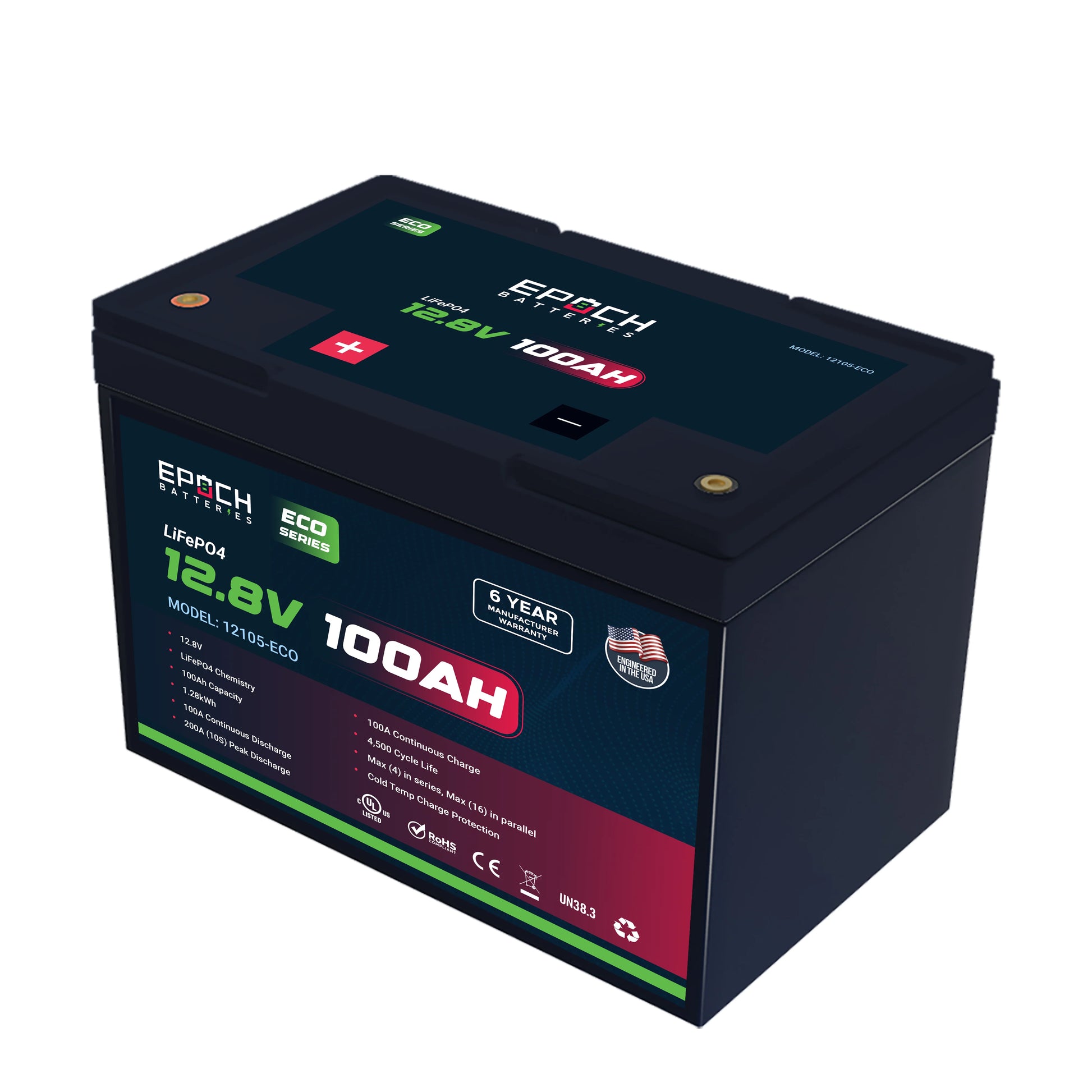 Battery Epoch 12V 100Ah Eco Series