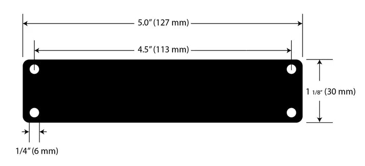 Bixpy Flat Surface Bracket Sizes