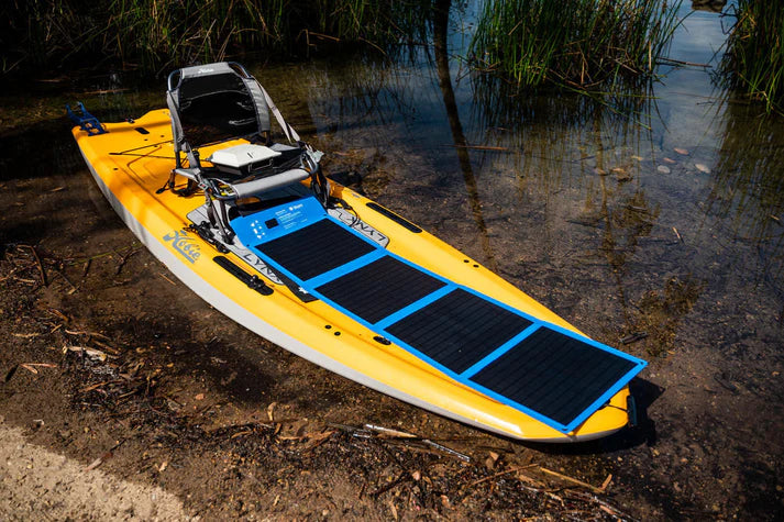 Bixpy SUN80 Waterproof Solar Panel on Use