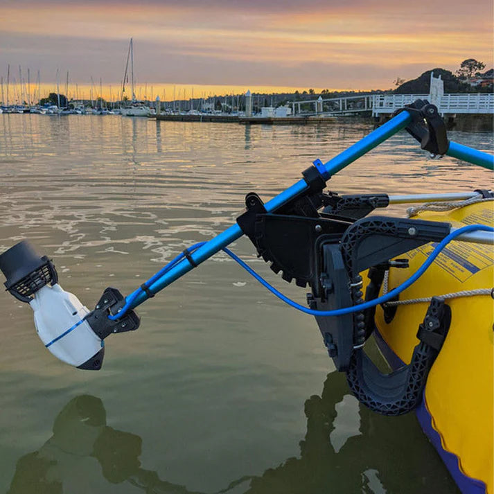 Bixpy Transom Adapter with Boat