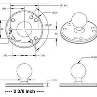 Bixpy Universal Kayak Adapter Sizes