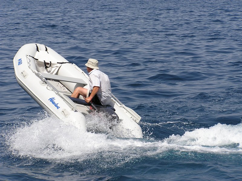 Boat Adventure Master M-360 on Water