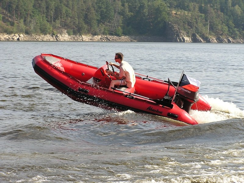 Boat Adventure Master M-470 on Water