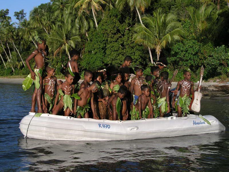 Boat Adventure Rubicon R-470 on Water