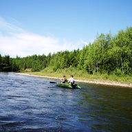 Boat Adventure Scout T-255 on river