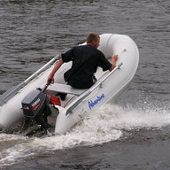 Boat Adventure Vesta V-250 on Water Back